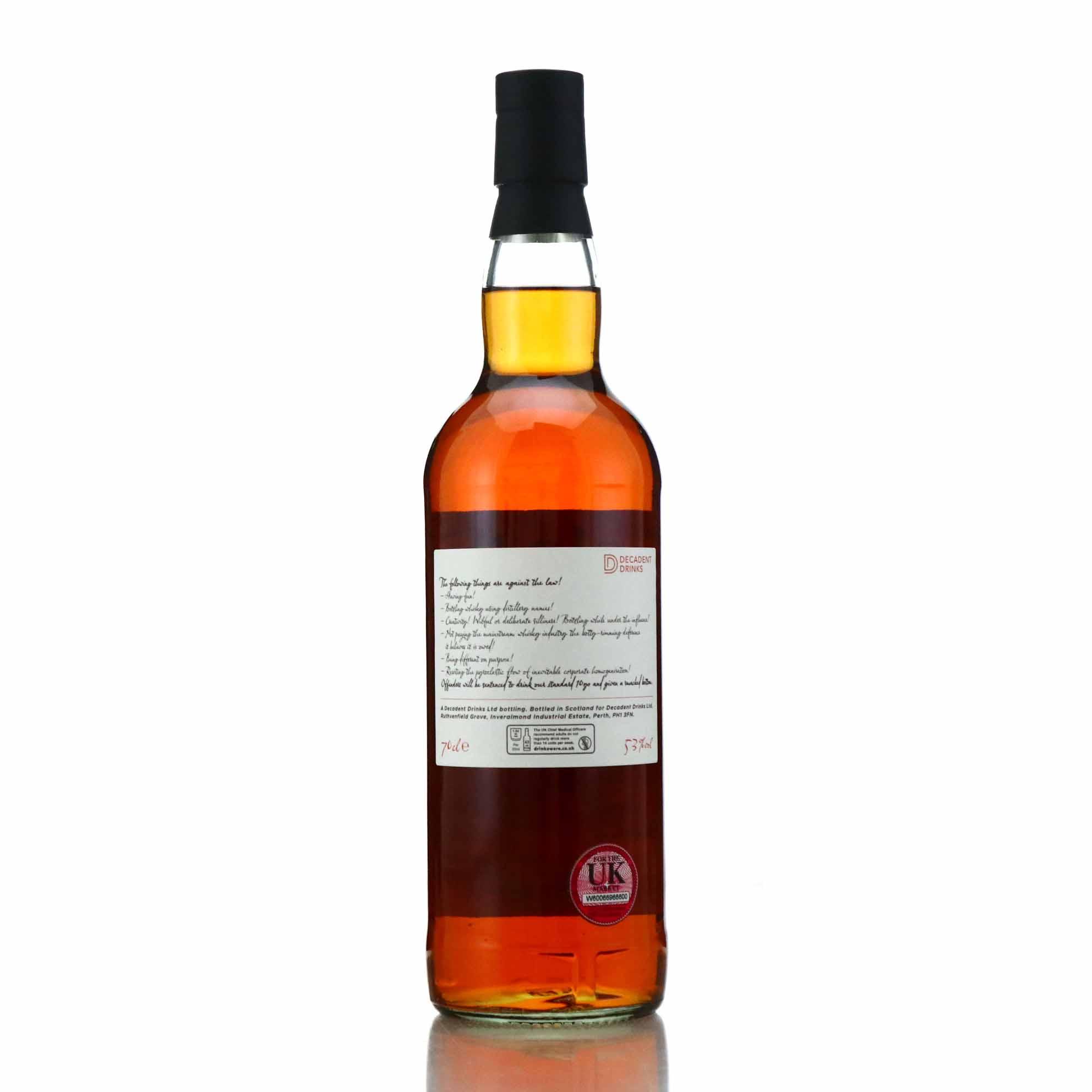 Whisky Sponge Ed.93 Glenlitigious 12 years old | Decadent Drinks Whisky Sponge Ed.93 Glenlitigious 12 years old | Decadent Drinks